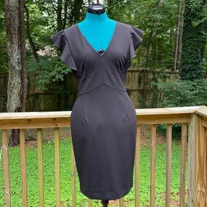 Black “DKNY” cocktail dress, size 8